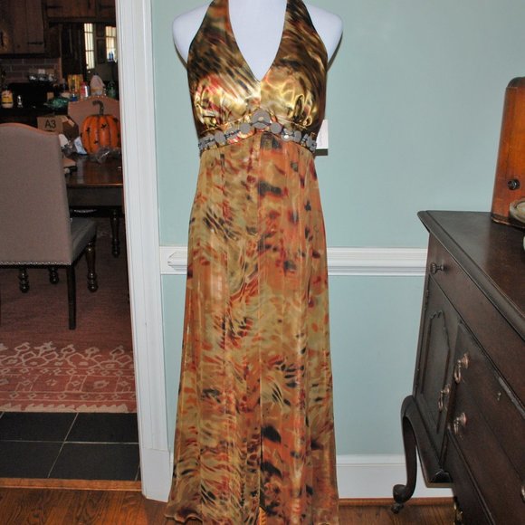 NWT Dress Barn Fabulous Silk Sundress - Picture 1 of 6